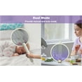 thumbnail image 6 of Aspectek Foldable Electric Fly Swatter – Insect Killer & Electric Fly Swatter with Charger (1-Pack), 6 of 15