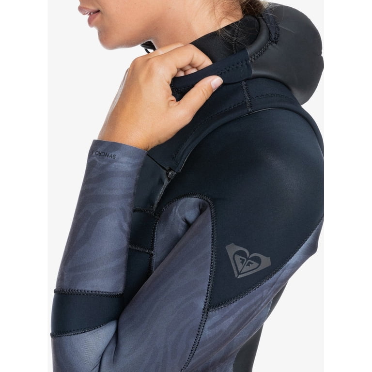 Roxy Syncro 5/4/3 Chest Zip Hooded Wetsuit - Women's - Walmart.com