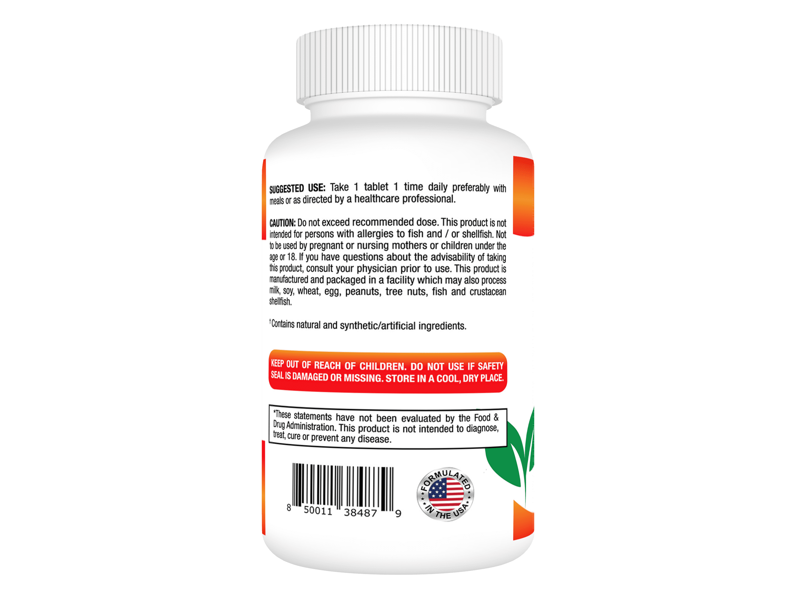 Rise-N-Shine, Joint Support with Glucosamine, Chondroitin, MSM & More, Men and Women, 30 Count