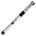 Zebra V301 Stainless Steel Fountain Pen with Bonus Refill, Fine Point, 0.7mm, Black Ink, 1