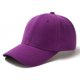 thumbnail image 2 of Gorra de béisbol Unisex, gorro de 6 paneles, ajustable, de ala curva, color rojo, blanco, Morado, gris y negro, 2 of 5