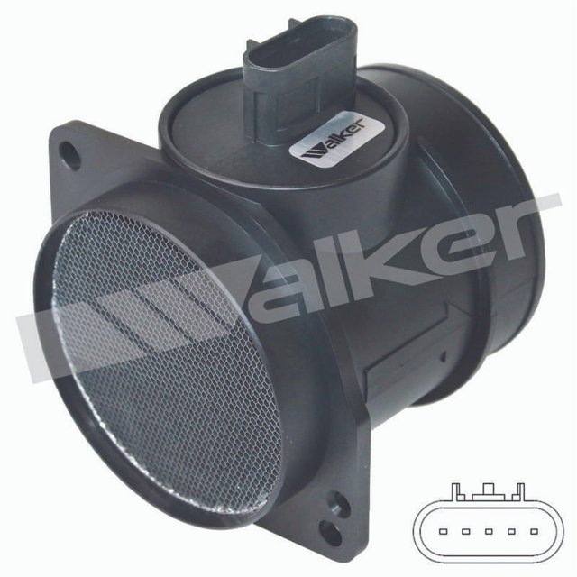 Walker Mass Air Flow Sensor 245-1338 OE Replacement; With Housing