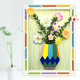 thumbnail image 1 of Kindergarten DIY Handmade Button Bouquet Paper Frame Illustration Creative Gift, 1 of 4