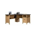 thumbnail image 3 of Pemberly Row Transitional Wood L-Shaped Desk in Dover Oak/Slate, 3 of 6