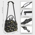 thumbnail image 2 of Disketp Daisy Lonchera Térmica para Mujer y Hombre, Bolsa de Almuerzo Reutilizable e Impermeable para Trabajo, Viajes y Picnic, 2 of 7