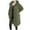 Army Green, variant on FNFYFH Trench Coats for Women ,Button Long Sleeve Coat with Pockets ,Fall Winter Long Outerwear Fashion 2025 ,Drawstring Solid Jackets Plus Size Gray S-5XL