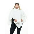 thumbnail image 4 of Lord Daniel Women's Knitted Long Poncho Top - Winter Collection - Casual Solid, 4 of 4