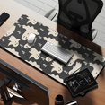 thumbnail image 2 of Long Mouse Pads for Desk,Black Halloween Ghosts with Boo Desk Mats on Top Of Desks, Desk Mouse Pad Extra Large with 3mm Non-Slip Base and Stitched Edge for Gaming,Office,Work,Home 35.4"x15.7", 2 of 6