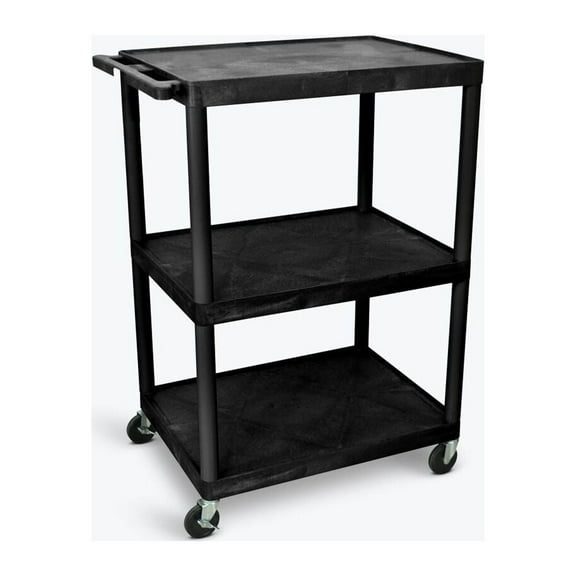 Luxor 48"H AV Cart - Three Shelves