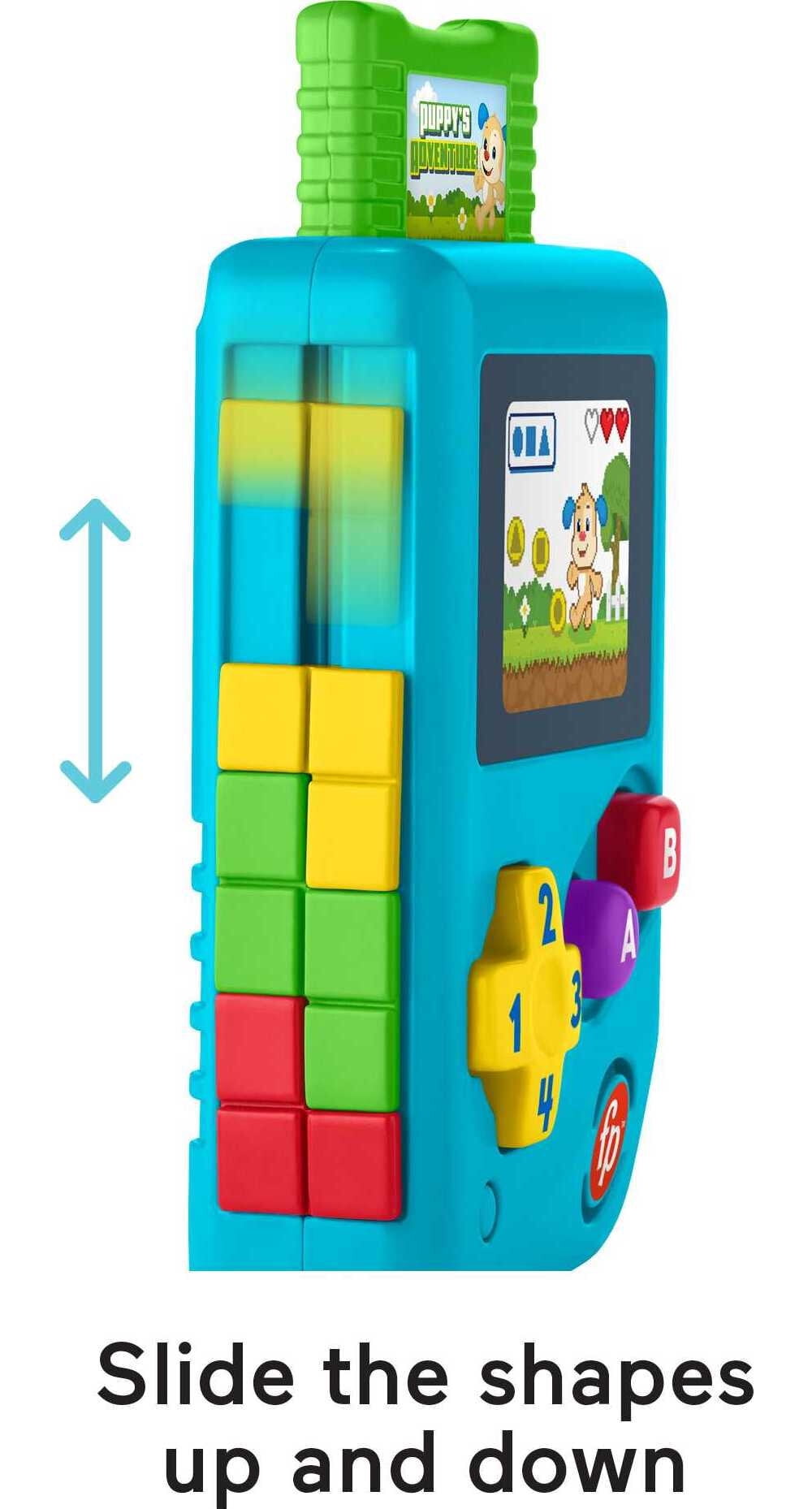 Fisher-Price Laugh & Learn Lil’ Gamer Pretend Video Game Learning Toy for Infants & Toddlers