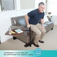 thumbnail image 4 of Stander Wonder Plateau Plus, Table Pivotante Réglable pour Téléviseur et Portable avec Poignée Ergonomique d'Aide à la Mobilité pour Se Lever, Aide à l'Autonomie pour Aînés, 4 of 9