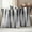 White Black, variant on Abstract Navy Blue Outdoor Waterproof Pillow Covers, Vintage Grey Street Painting Art Decorative Square Throw Pillowcase Sofa Cushion Sham for Patio/Couch/Chair, 16"x16" 2 Pack