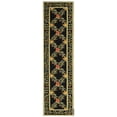 thumbnail image 3 of Safavieh Chelsea Makayla Bordered Runner Rug, Black, 2'6" x 10', 3 of 13