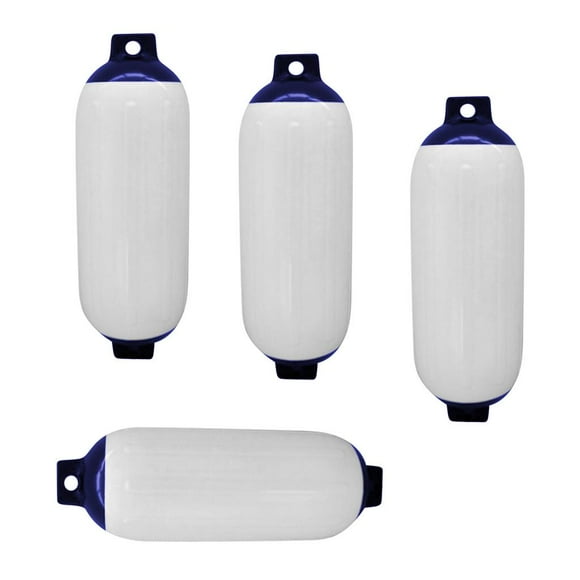 DYNWAVECA 4 Pack Marine Boat Tector Bumper Dock Protection For Docking/Mooring Cushioning - 4.5 X 15.5 Inch