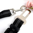 thumbnail image 2 of Ceinture pour Chien, Harnais Voiture pour Chiens en Nylon Elastique, Laisse Chien Voiture Réglable avec Absorption des Chocs et Mousqueton pour Chiens et Chats, 2 of 5