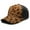 Black-1, variant on Leopard Print Baseball Cap Adjustable Size – Stylish Spliced Design Trucker Hat, Dad Hat with Full Print Front & Brim, Breathable Cotton Blend Snapback for Sports, Travel & Daily Wear