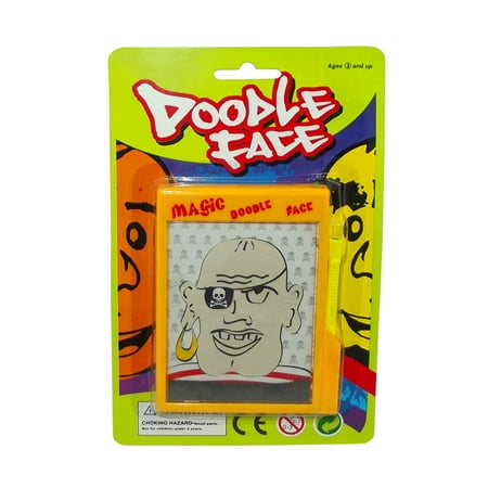PIRATE DOODLE FACE WOOLY PAD