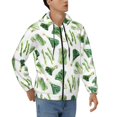 thumbnail image 4 of Zip Up Hoodies for Men - vegetable Asparagu Long Sleeve Comfrt Men'S Fashion Hoodies & Sweatshirts, Jackets for Men Hoodies Pullover Clothing Clothes with Pouch, 4 of 5
