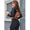 thumbnail image 3 of Bolso de hombro NIUEIMEE ZHOU Retro de cuero vegano para mujer, 3 of 8