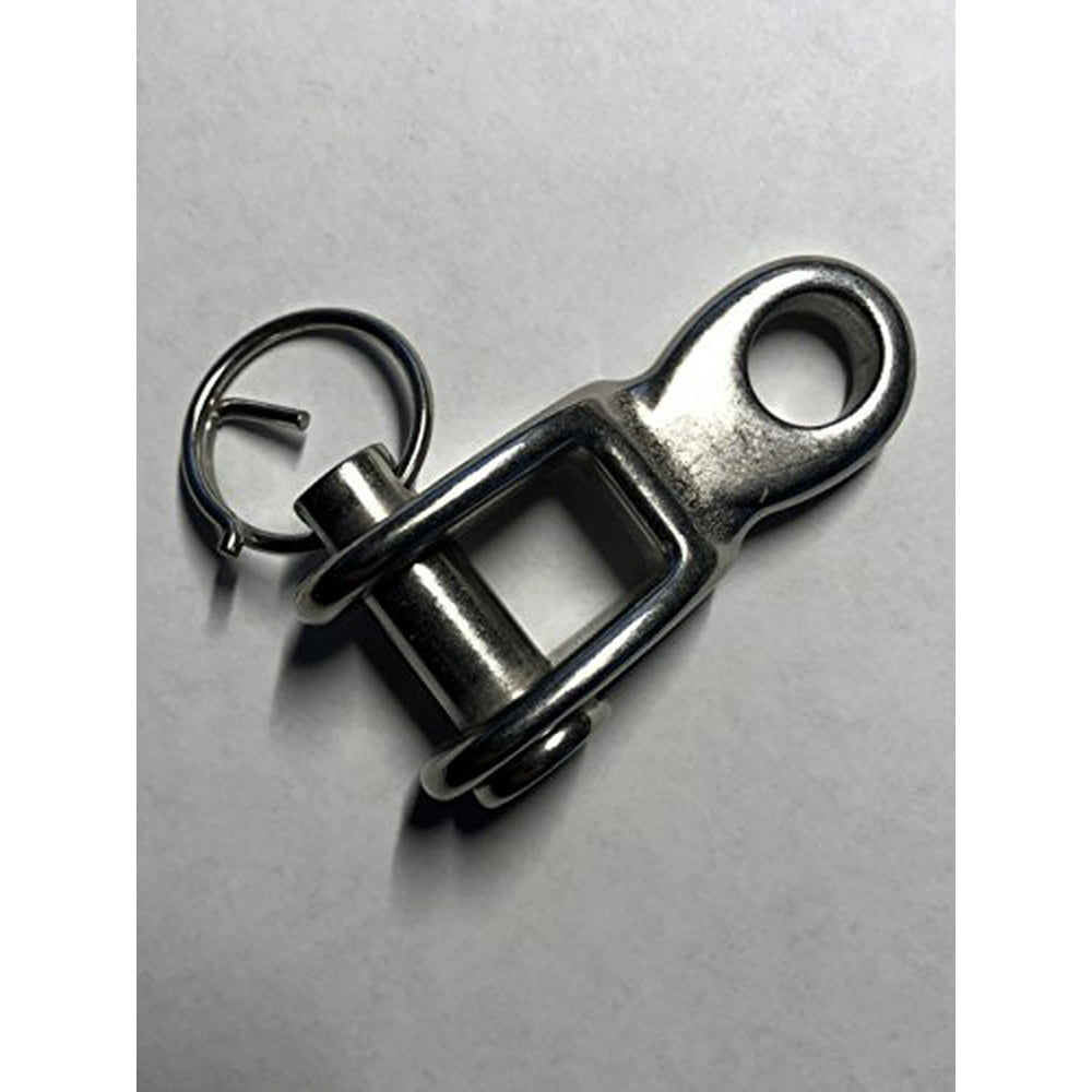 2 Pieces Stainless Steel 316 Rigging Toggle 3/8" (9mm) Marine Grade