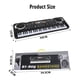 thumbnail image 5 of Teclado eléctrico digital Piano portátil Teclado multifuncional con micrófono Teclado de música para niños 61 teclas Eigraketly EL013898-02, 5 of 6