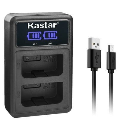 Kastar LCD Dual USB Charger Compatible with Nikon EN-EL25 ENEL25 EN-EL25a 4241 Battery Nikon MH-32 Charger and Nikon Z Series Nikon Z50 Z 50 Nikon Z FC Mirrorless Digital Camera