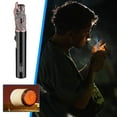 thumbnail image 4 of TOPRenddon Refillable Windproof Butane Torch Lighter – 360° Adjustable Flame for Camping, Survival Kits, & Outdoor Use (1300°F High-Temp, Safety Lock, Vintage Metal Design), 4 of 5