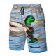 thumbnail image 4 of Fotbe Mallard Duck Swimming In A River Trajes de Baño Estampados para Hombre, Shorts de Verano de Secado Rápido, Ropa de Playa, Bañadores-XX-Large, 4 of 6