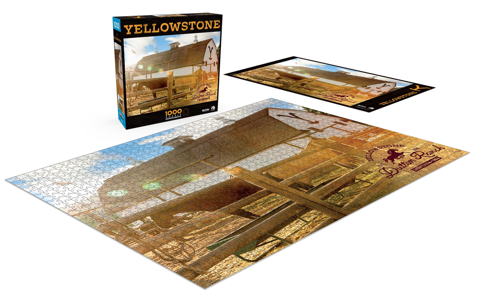 Buffalo Games 1000-Piece Yellowstone Dutton Ranch Jigsaw Puzzle