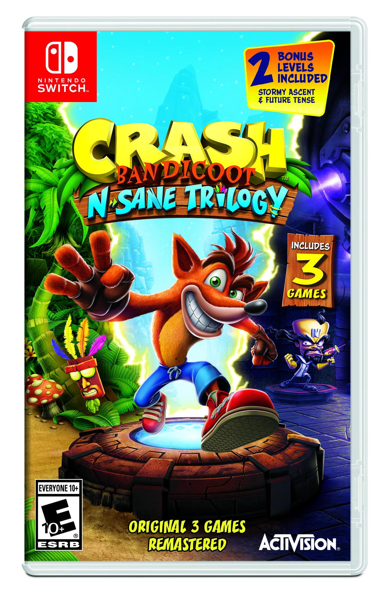 Moralsk uddannelse Rædsel ekspertise Crash N. Sane Trilogy, Activision, Xbox One, 047875881969 - Walmart.com