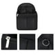 thumbnail image 2 of Bolsa de viaje de gran capacidad, sencilla, de almacenamiento, portátil, color negro, 1 unidad, 2 of 7