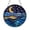 Acrylic 3.5 Inch, variant on Celestial Moon Window Hanging Stained Glass Suncatcher Decor, Night Sky Sun Catcher Panel for Home Window Decoration, Starry Sky Inspired Decorative Art