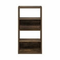 thumbnail image 4 of Furinno Viola 4-Tier Open Shelf Bookcase, Bookshelf, Amber Pine, 4 of 5