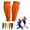 Orange, variant on Shin Guards Soccer for Young Athletes - Comfort, Safety, & Performance