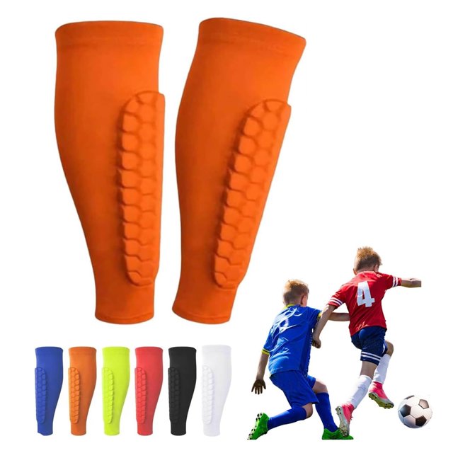 Shin Guards Soccer for Young Athletes - Comfort, Safety, & Performance