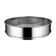 thumbnail image 1 of de de acero inoxidable, colador de malla fina, utensilio de cocina resistente para hornear pasteles, pan, utensilios de cocina creativos 30 centímetros, 1 of 8