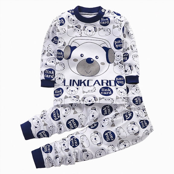 TAmten 2Pcs Infant Toddler Baby Boy Fall Clothes Toddler Boys Dailywear Outfits Set 3 6 12 18 24 Months 2T 3T 4T 5T Letter Graphic Long Sleeve Shirt T-Shirt Tops Casual Pants Outfit Set