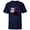 Navy, variant on Star Wars Kylo Ren Dark Side Villains Japanese Celebration - Short Sleeve T-Shirt for Kids - Customized-Royal
