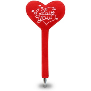 Valentine's Day Multicolor Teacher Plastic Pen Set, 5.4 inch, 10