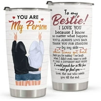 Gifts For Best Friend Women - Stainless Steel Tumbler 20oz - Mothers Day Gift For Bestie, Soul Sister, BFF, Coworker - Birthday Gift Idea For Best Friend Friendship Gifts For Women