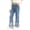 0$-Blue81735, variant on Kiijoy Girls Flare Pants Casual Denim Star Print Pull On Stretch Pants, Sizes 2-12