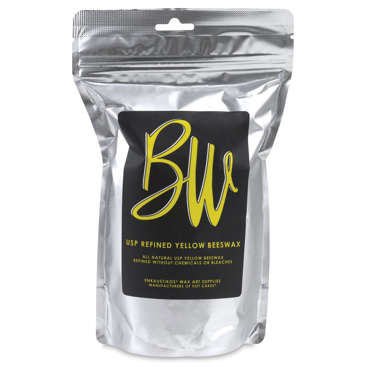 Enkaustikos USP Refined Beeswax Yellow 16 oz.
