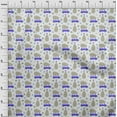 thumbnail image 4 of oneOone Viscose Chiffon Dusty Gray Fabric Tree Craft Projects Decor Fabric Printed By The Yard 42 Inch Wide, 4 of 6