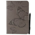 thumbnail image 5 of Galaxy Tab A 8.0-inch SM-T350/ SM-P350 Case, Allytech Embossed with Butterfly Series Folio Stand Wallet Case with Cards/Cash Holder for Samsung Galaxy Tab A 8.0" Tablet(SM-T350/ P350), Gray, 5 of 7