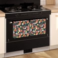 thumbnail image 3 of 4 Pcs Funny Kitchen Towels,Pioneer Flower Floral Print Pattern Microfiber Dish Towels,Kitchen Tea Towels,Kitchen Towel Set (18" X 26"), 3 of 7