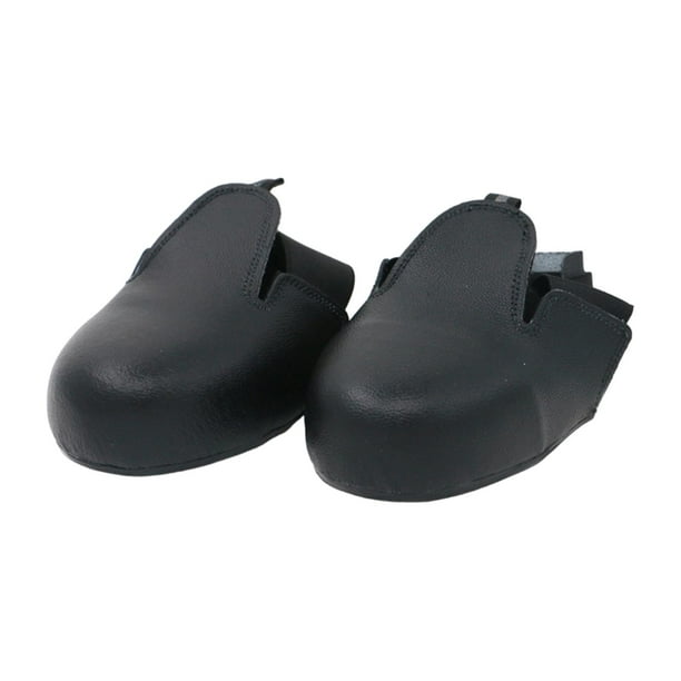 Fundas para zapatos de cuero PU antigolpes,Cubiertas para zapatos de seguridad con puntera antideslizantes para el lugar de trabajo Universal,Cubierta kusrkot Cubrezapatos de seguridad con puntera