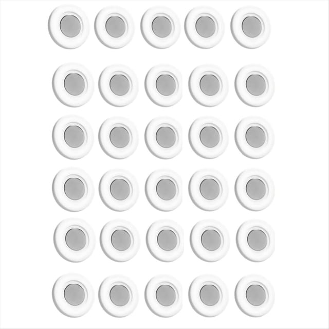 30 Soportes Magnéticos para Control Remoto, Organizador de Control Remoto, Soporte Adhesivo Fuerte para Cargador de Control Remoto de TV.