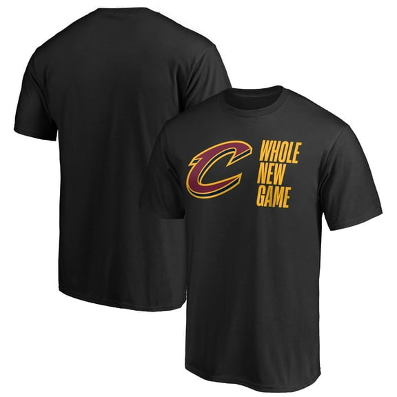 Men's Black Cleveland Cavaliers Whole New Game Team T-Shirt