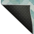 thumbnail image 5 of Addison Rugs Chantille Indoor/Outdoor Transitional Geometric Aqua Machine Washable Rectangle Rug, 10' x 14', 5 of 8