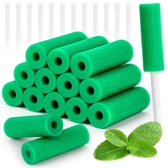 Retainer Aligner Chewies - Orthodontic Chewies Trays,Aligner Mints Scented Trays Seater for Teeth Aligner,Personal Orthodontic Supplies,12 Packs,Green